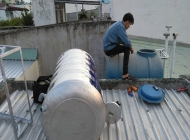 Vệ sinh bồn nước huyện Cần Giờ công ty Phát Đạt sạch 100%
