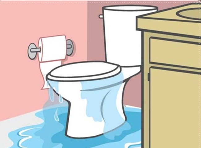 Nguyên nhân phổ biến khiến cho bồn cầu bị rỉ nước