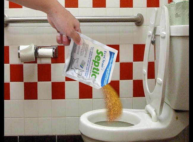 Bột phân hủy bồn cầu thông nghẹt hiệu quả tại nhà