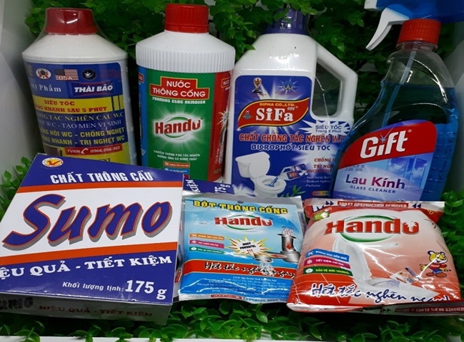 Các loại thuốc phân hủy bồn cầu phổ biến nhất hiện nay