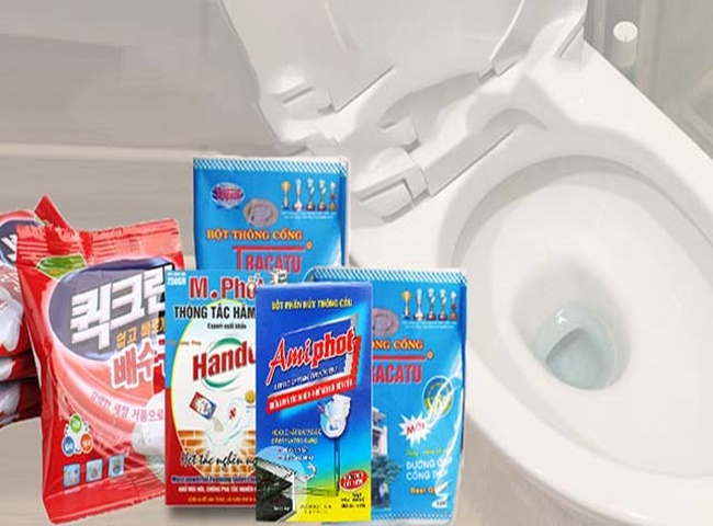 Những thông tin bạn cần biết về bột thông bồn cầu